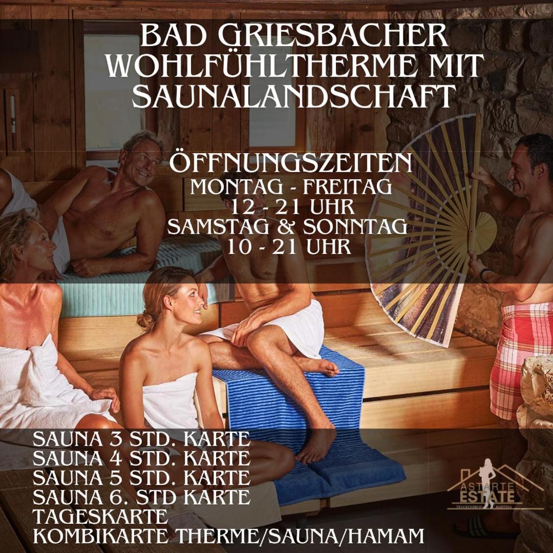 Fewo 20 - Appartement Im Rottalblick - Youngmodern Wohnen Mit Bademantelgang Zur Therme, Tv, Balkon Und Persoenlichem Gaesteempfang Von Astarte Estate Bad Griesbach  Buitenkant foto