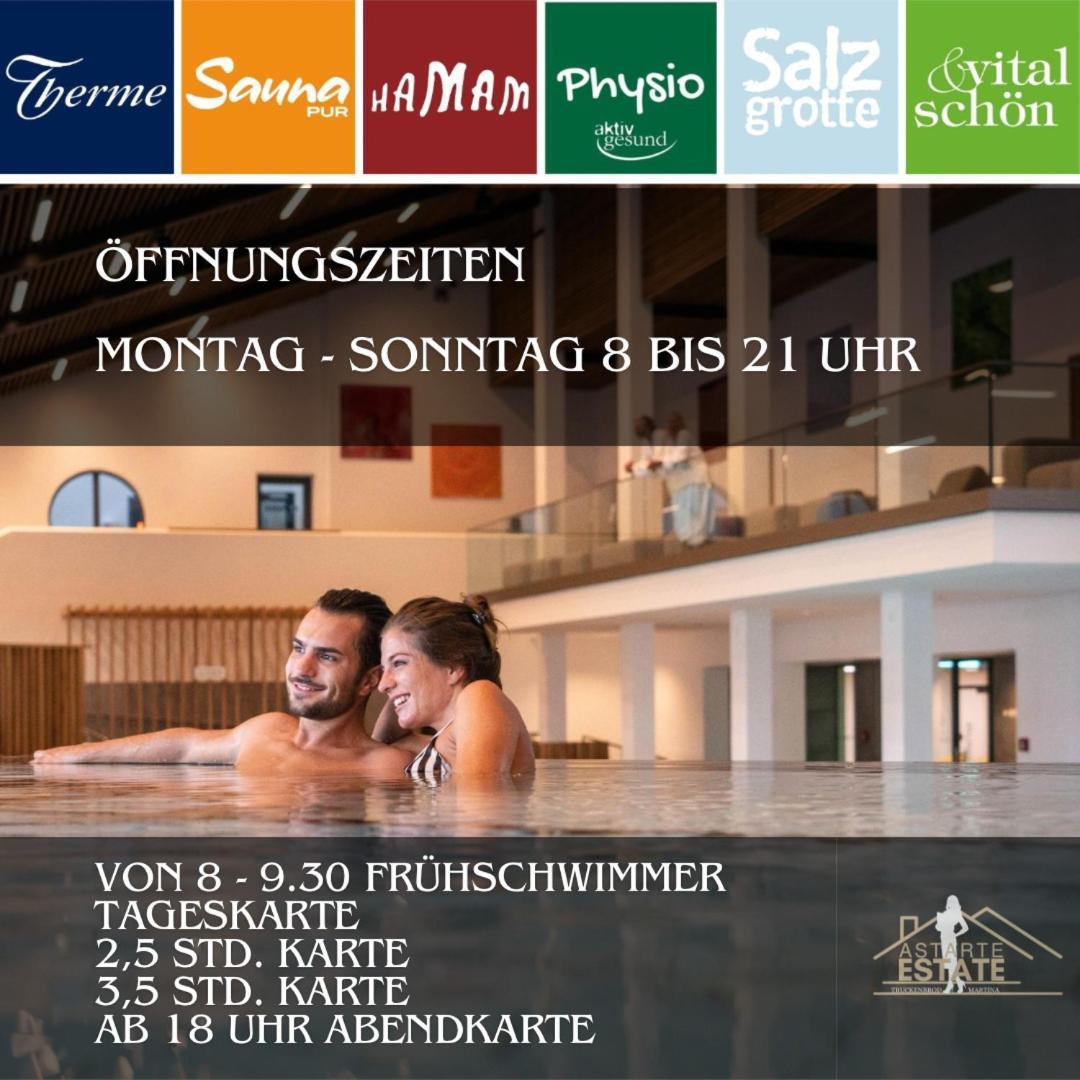 Fewo 20 - Appartement Im Rottalblick - Youngmodern Wohnen Mit Bademantelgang Zur Therme, Tv, Balkon Und Persoenlichem Gaesteempfang Von Astarte Estate Bad Griesbach  Buitenkant foto